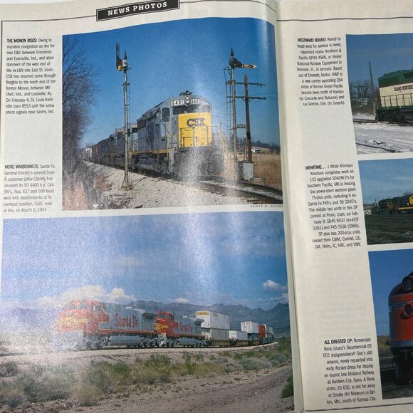 Trains Magazine of Railroading u June 1994 Vol 54 No 6 Troop Train Stories - Picture 9 of 12
